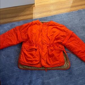lululemon athletica Orange Puffer Jacket